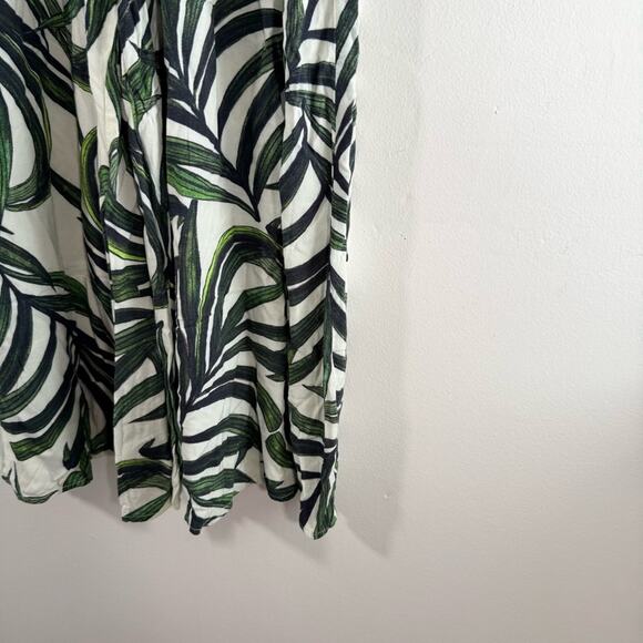 Show Me Your Mumu Gracias Gaucho Pant Peruvian Palm Breeze Cropped Wide Leg XS - Picture 6 of 12